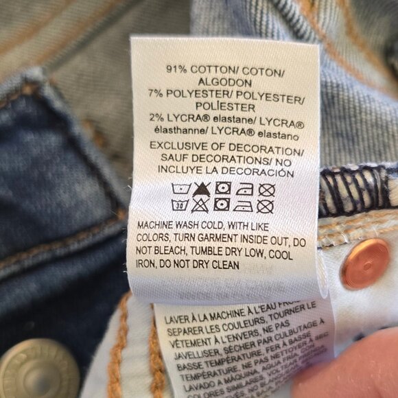 Women's Lucky Brand Buttonfly Sweet Mid Rise Boot Cut Jean Size 8/29A - Picture 7 of 7